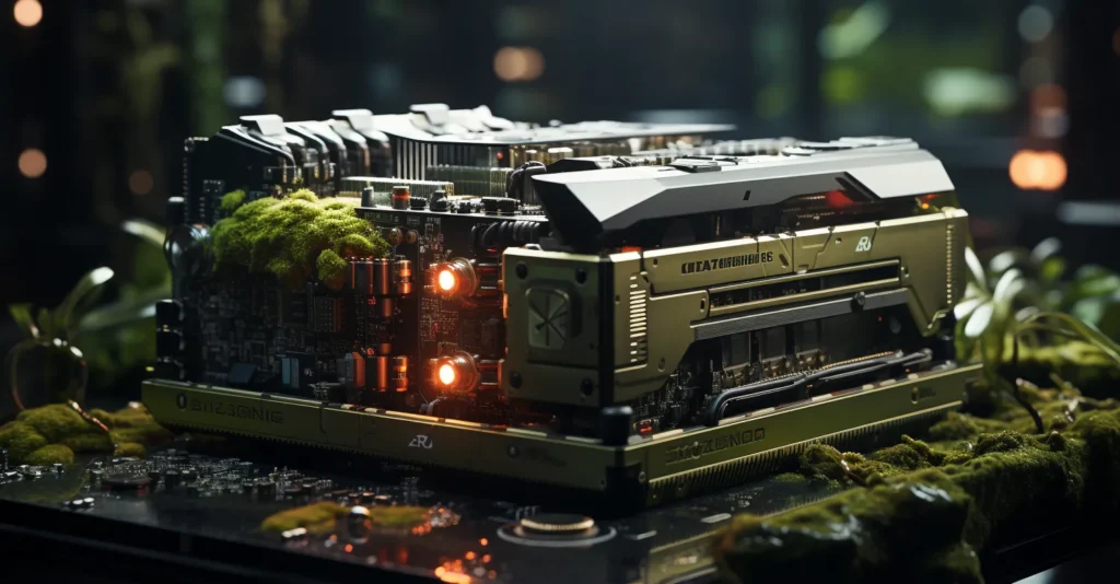 Mining Rig's Environmental Impact, Sustainability Theme