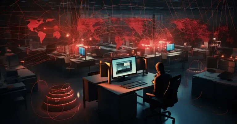 Network Security Risk Management Concept