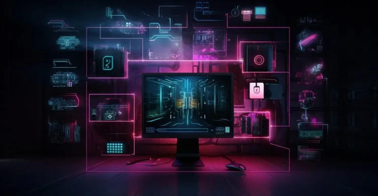 Network Security Solutions Concept