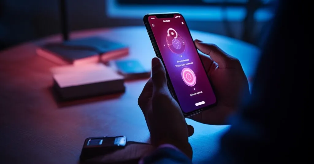 Person Securing Online Accounts