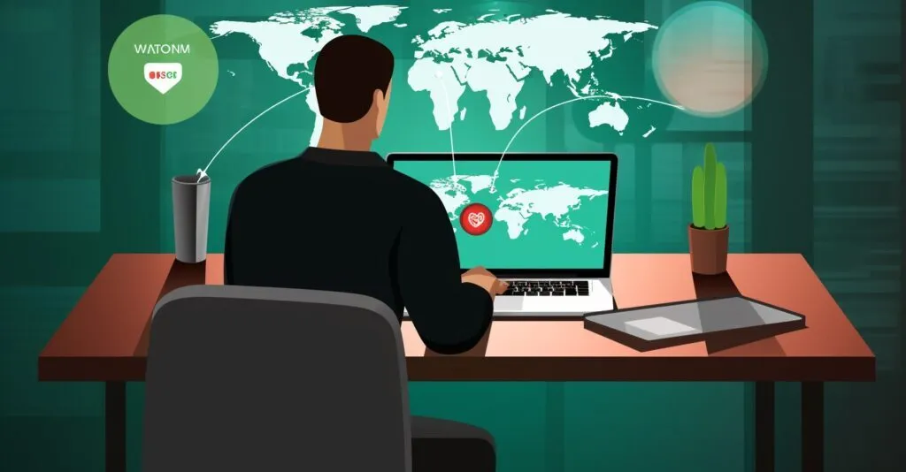 Person Setting Up Vpn On Chromebook