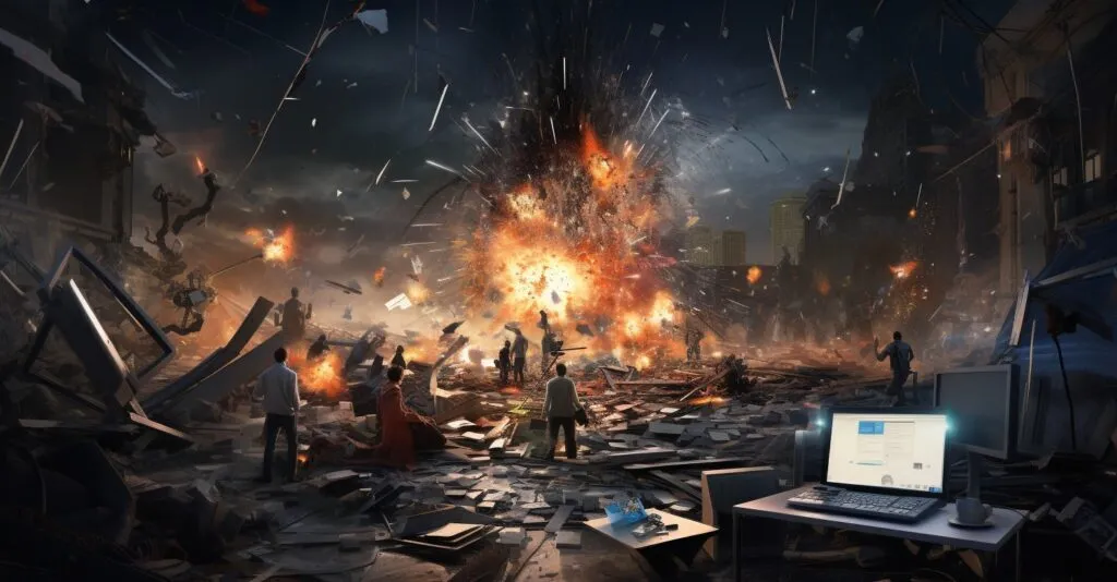 Real World Dns Attack Scene