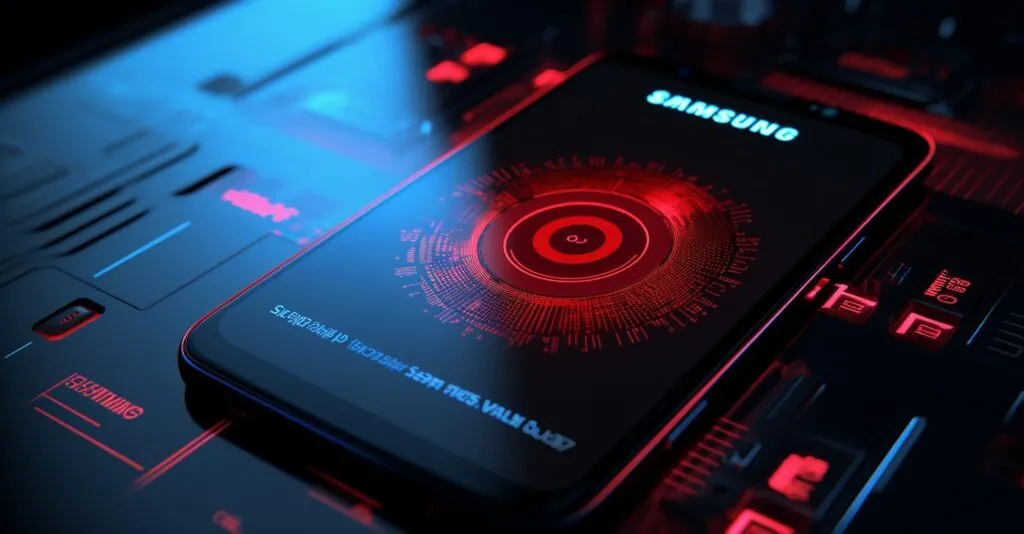 Samsung Smartphone Screen