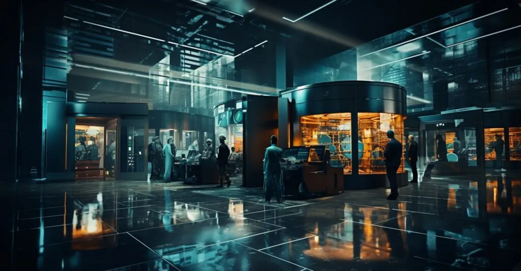 Secure Banking Infrastructure, Vaults And Computers