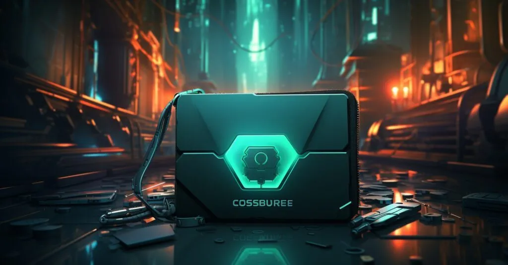 Secure Coinbase Wallet Illustration