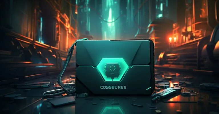 Secure Coinbase Wallet Illustration