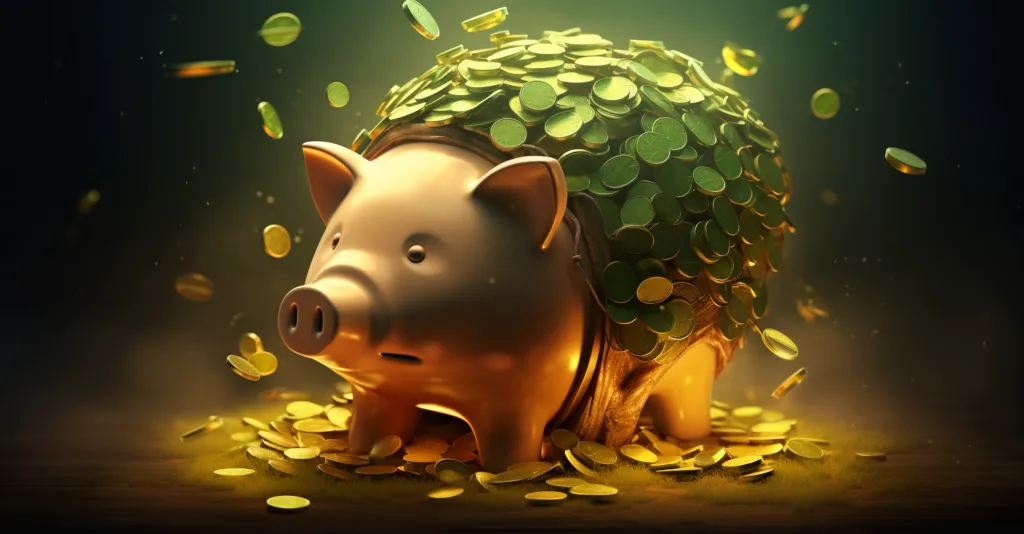 Secure Compound Interest Account Concept
