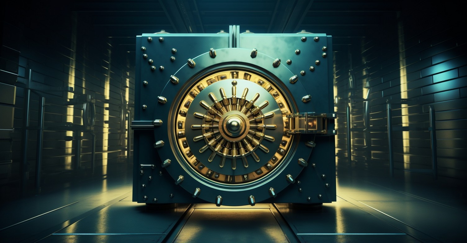 Secure Data Storage Concept Illustration