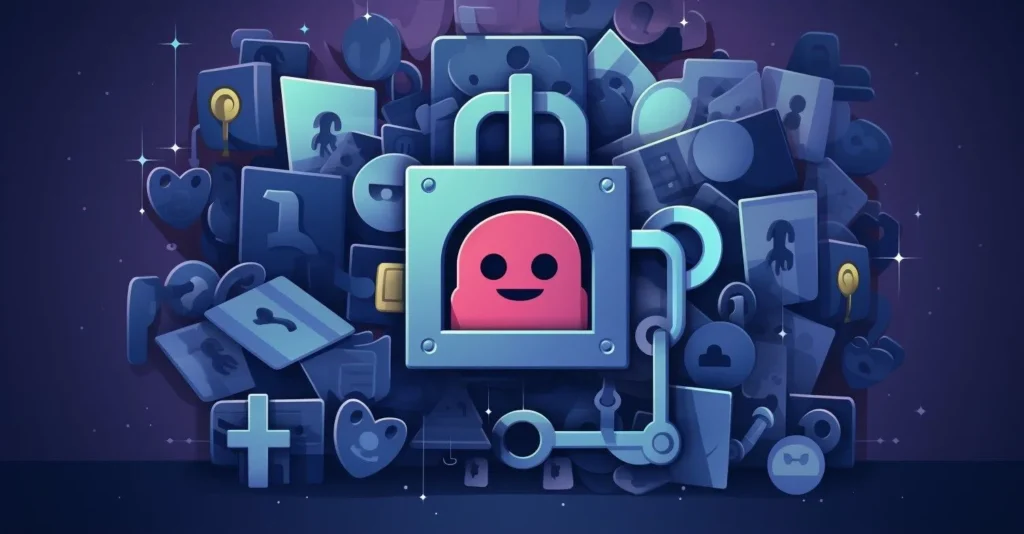 Secure Facebook Account Illustration