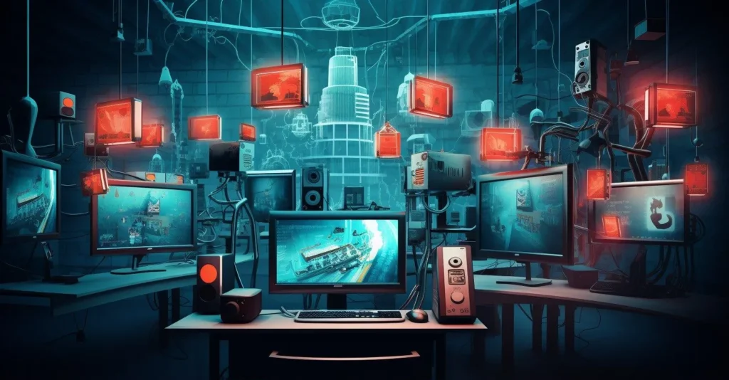 Secure Network Illustration