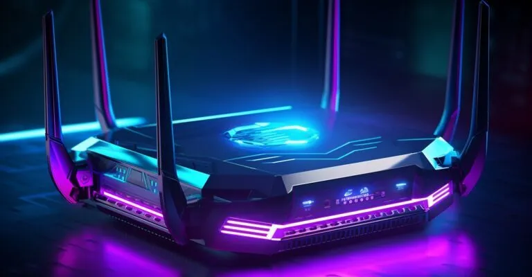 Secure Wifi Router Digital Cybersecurity Fortress