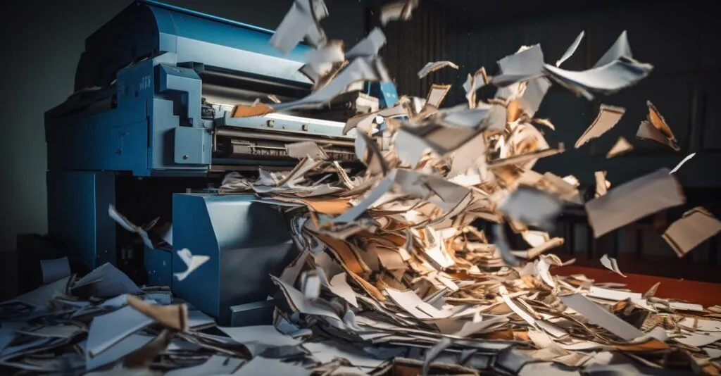 Shredding Documents With A Professional Shredder