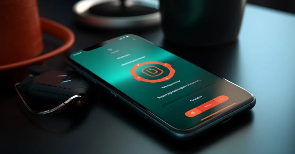 Smartphone With Avg Antivirus Locking Feature