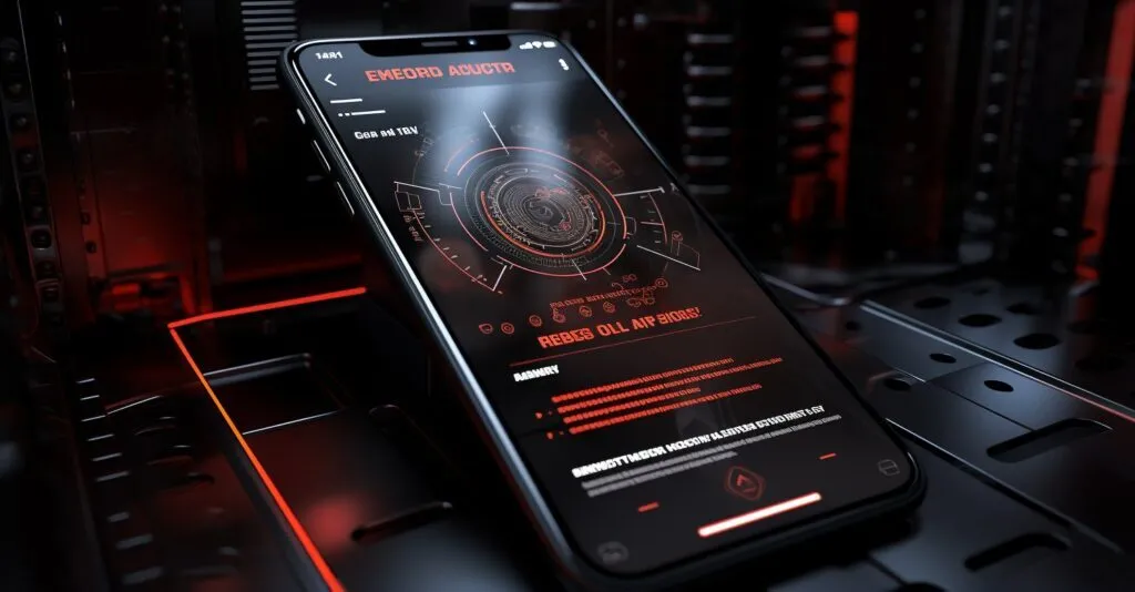 Smartphone With Active Armor Mobile Security App