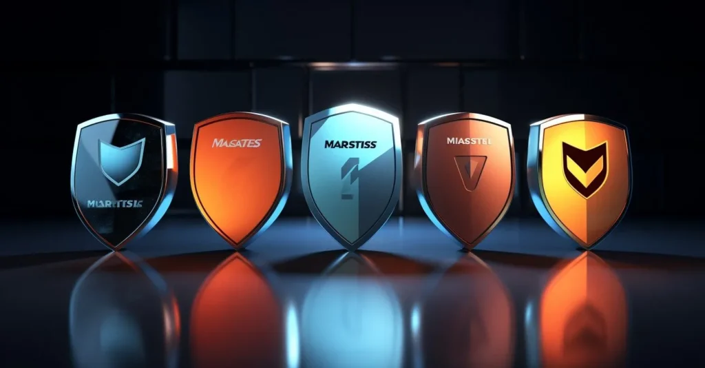 Top Rated Antivirus Software Logos