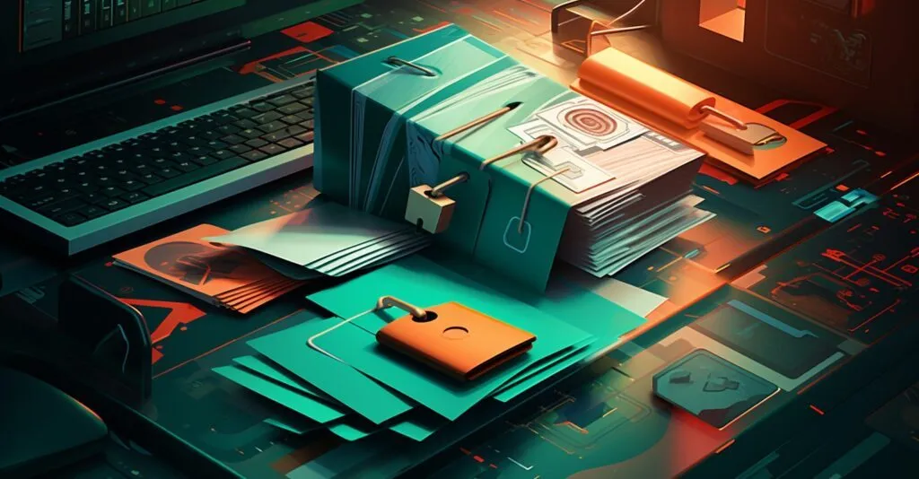 Unlocking Secure Folder Illustration