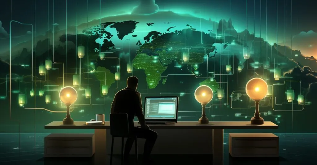 VPN Speed Optimization Illustration