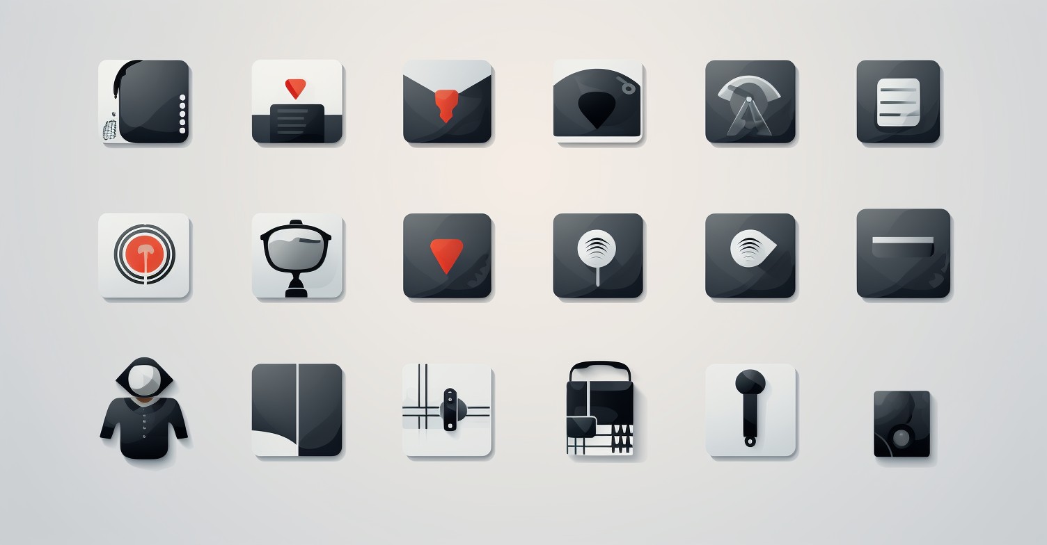 Various Forms Of Identity Theft Icons And Symbols