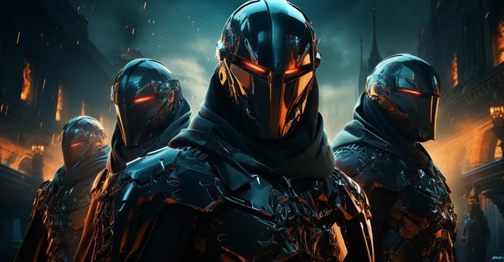 Visualize Cybersecurity Heroes As Modern Knights
