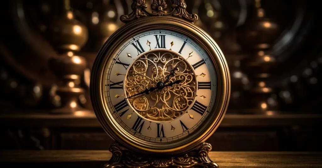 Clock Ticking To Represent Timing
