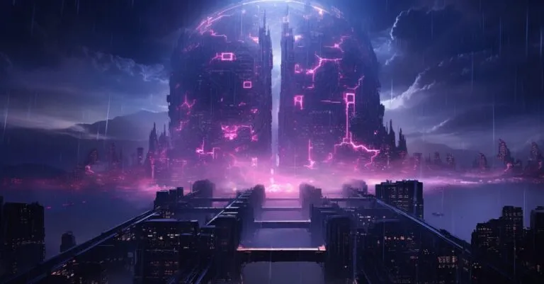 Cyber Fortress In A Data Storm