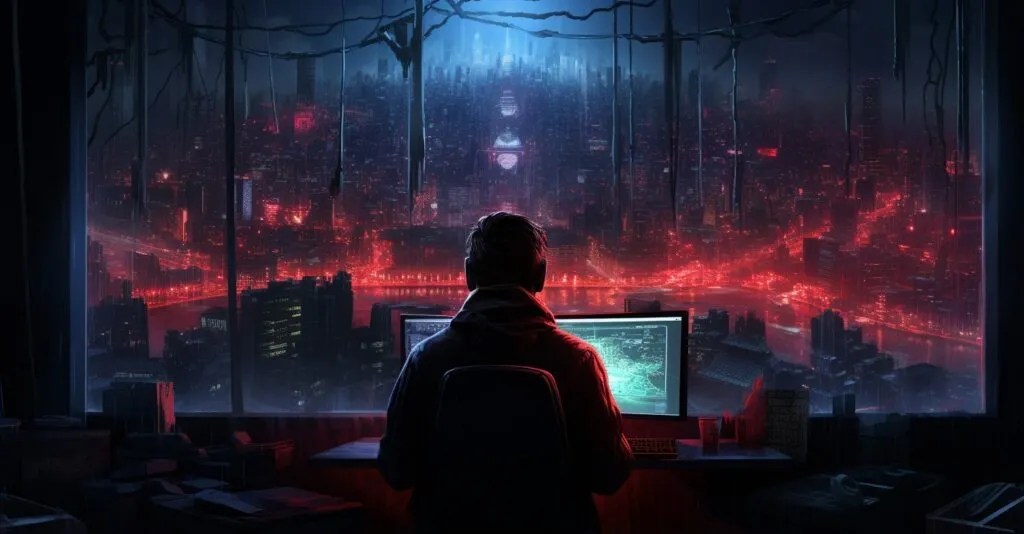 Cybersecurity Concept Art