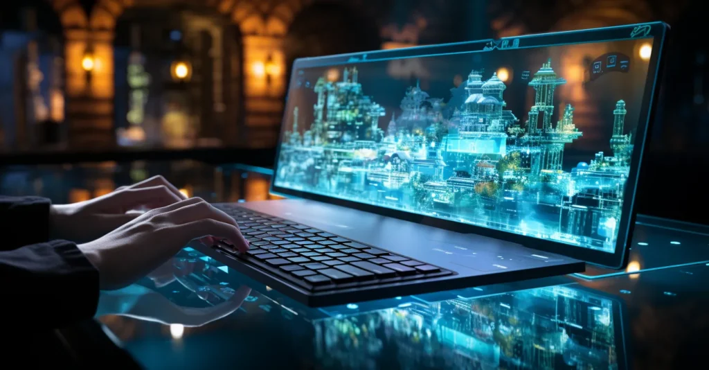 Cybersecurity Expert Typing On A Keyboard