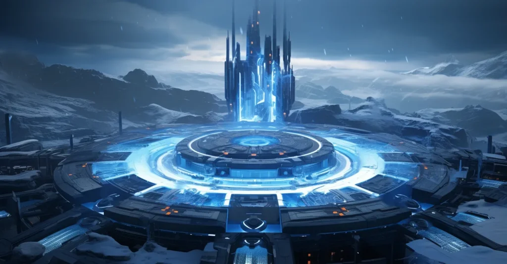 Digital Fortress Concept Art