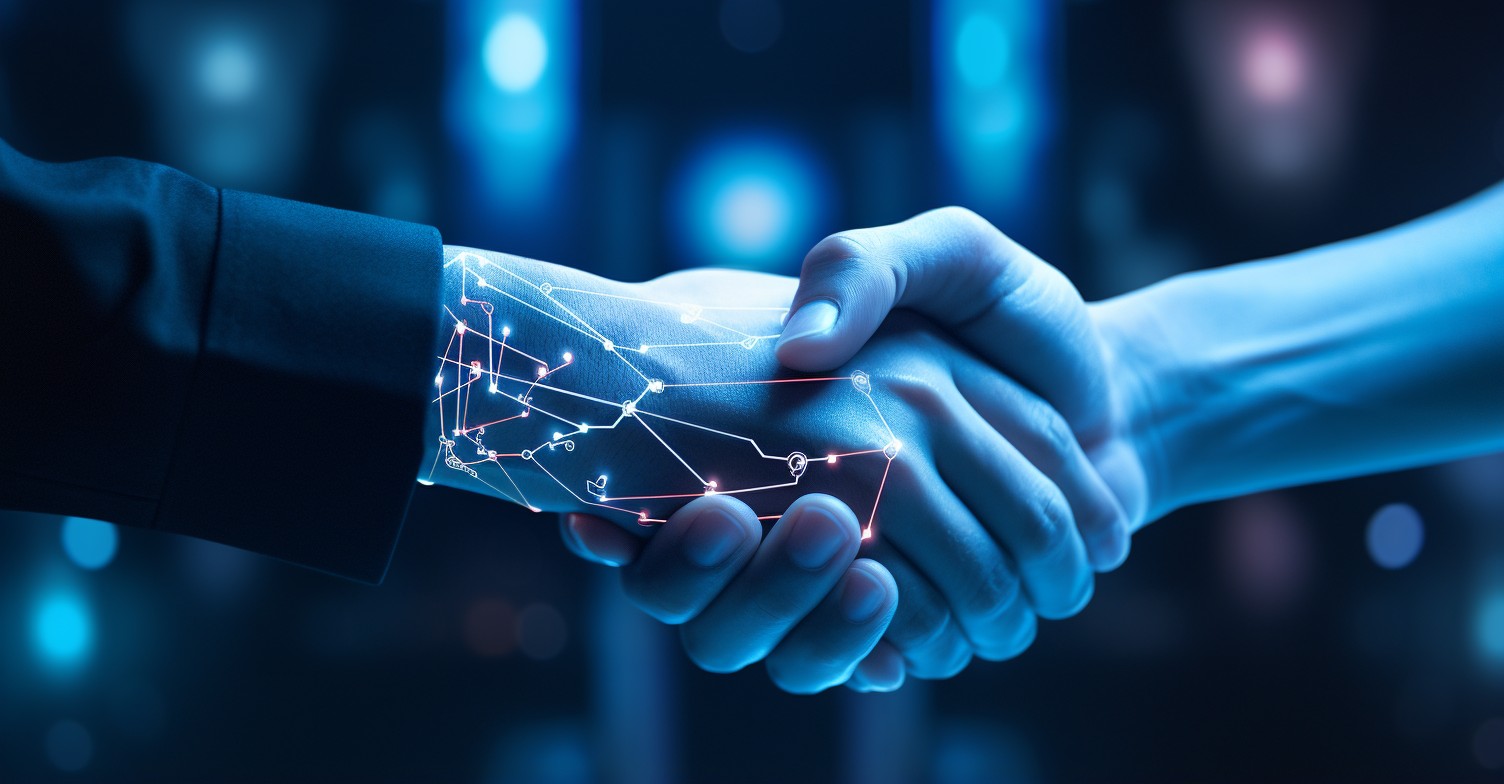 Digital Handshake Symbolizing Network Access Control (nac)