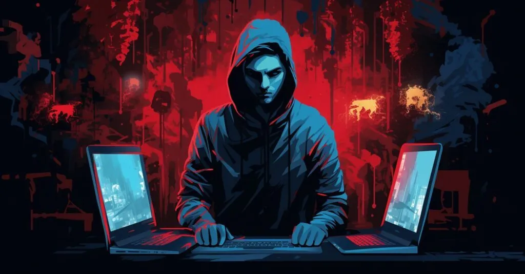 Human Error In Cyber Breaches Illustration