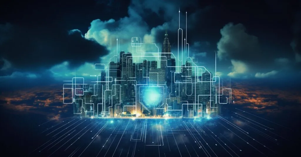 Digital Cloud Merging With Secure Network