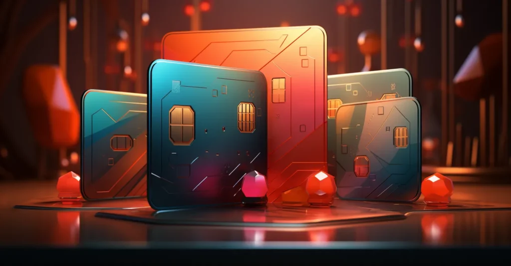 Credit Card Transaction Security Illustration