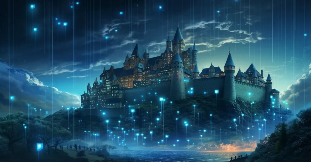 Future Of Email Security AI Powered Fortified Castle