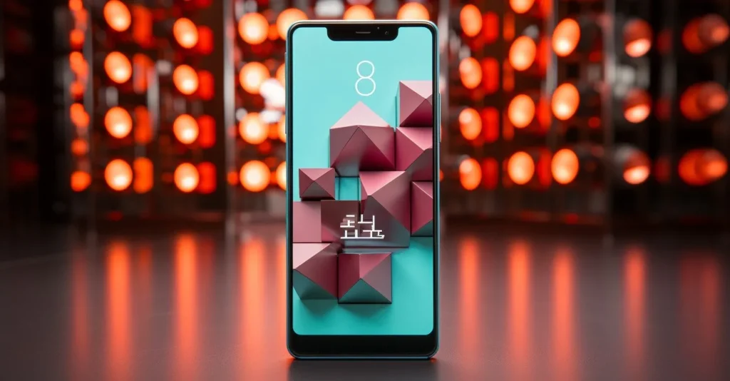 Smartphone With Secure Folder Icon